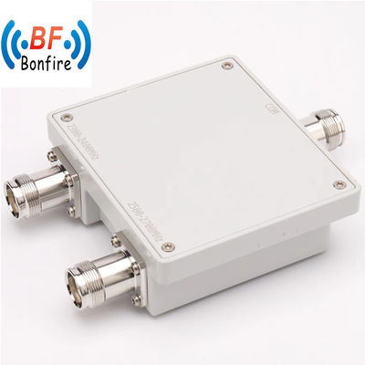 4.3-10 F Interface Dual-Band Low Pim Combiner 380-960 1710-2700MHz Dual-Band Coverage