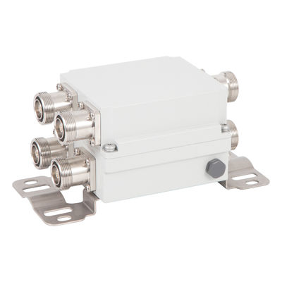 4.3-10 F Interface Dual-Band Low Pim Combiner 380-960 1710-2700MHz Dual-Band Coverage