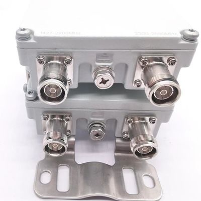 4.3-10 F Interface Dual-Band Low Pim Combiner 380-960 1710-2700MHz Dual-Band Coverage