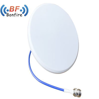 698-4000MHz Microwave Siso Indoor Ultrathin Omni Antenna with 4.3-10-F Connector Type