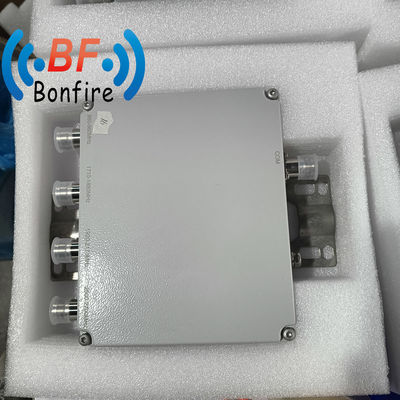 4.3-10f DIN-F Interface RF Quadplexer Multiplexer for 698-960/1710-1880/1920-2170/2600-3800MHz