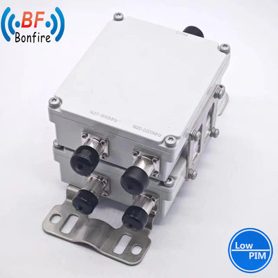 1710-2170MHz 2300-2690MHz RF Low Pim Quadplexer Indoor Multiplexer Quad-Band Combiner 4.3-10 Female