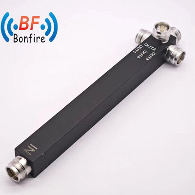 2400-6000MHz 2/3/4way Public Safety Low Band Power Divider Interface N-F/4.3-10-F/DIN-F