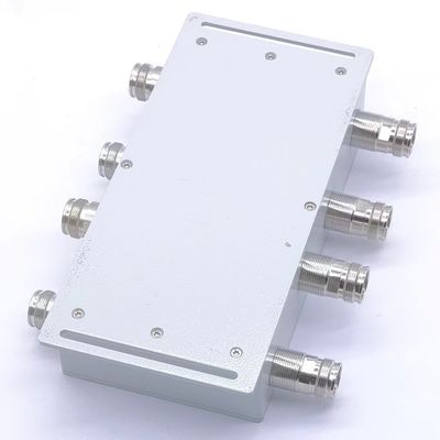 4.3-10-F Interface Hybrid Coupler 4 in 4 out 698-4000MHz 2.000kg Package Gross Weight