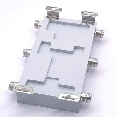 Customized 698-3800MHz 3 in 3 out Wireless Telecommunication Hybrid Coupler in Black