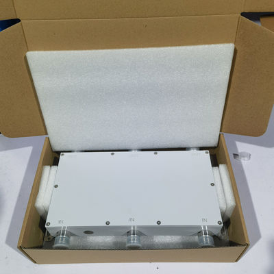 Customized 698-3800MHz 3 in 3 out Wireless Telecommunication Hybrid Coupler in Black