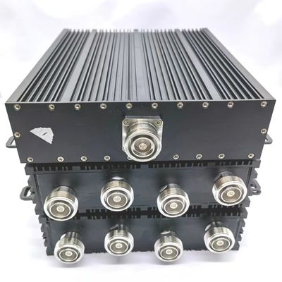 698-3800MHz 100W 150dbc Wireless Communication 4X1 Hybrid Coupler with N-F Interface