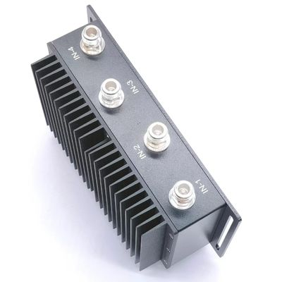125dbc NF RF Passive Hybrid Coupler RF Hybrid Combiner 4 in 2 out 698-3800MHz N-F