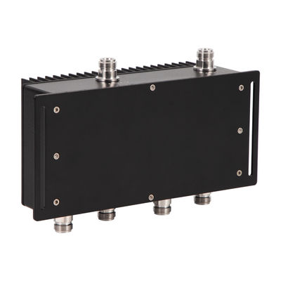 Package Size 22.00cm * 9.00cm * 6.00cm 698-3800MHz 300W 155dbc 4X4 Hybrid Coupler DIN-F