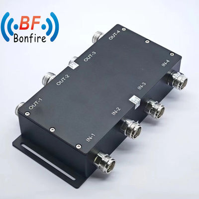 Combiner for Indoor/Outdoor IP65 698-3800MHz RF 4X4 Hybrid Coupler 4.3-10 Female
