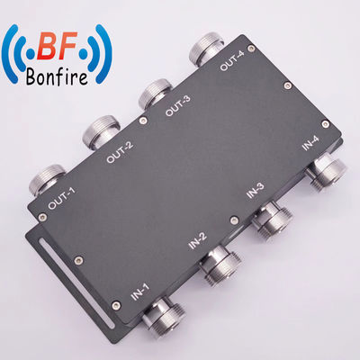 Customized Grey 698-3800MHz RF Low Pim 3dB Hybrid Coupler Combiner 4.3-10 Female Type