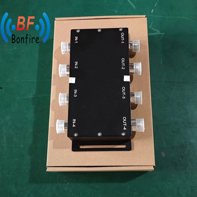 Customized Grey 698-3800MHz RF Low Pim 3dB Hybrid Coupler Combiner 4.3-10 Female Type