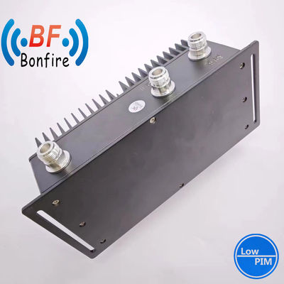 Grey 698-3800MHz 3dB Hybrid Coupler 4.3-10 Female 4 in 4 out Combiner IP65 -160dbc