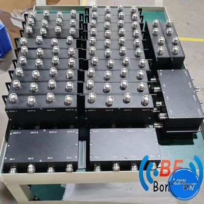 4.3-10 Female -160dbc 300W 4 in 4 out Hybrid Combiner for in-Building Das 698-3800MHz