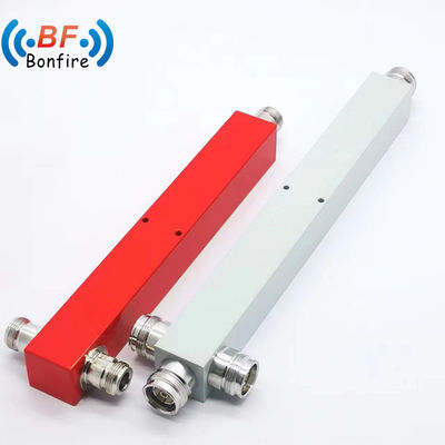 N-F/4.3-10-F/DIN-F Interface Power Splitter 698-3800MHz for Telecommunication Systems