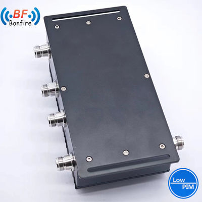 DQ-XXXXXX 698-4000MHz Wideband RF 4X4 Hybrid Combiner Matrix Hybrid Coupler Black Red