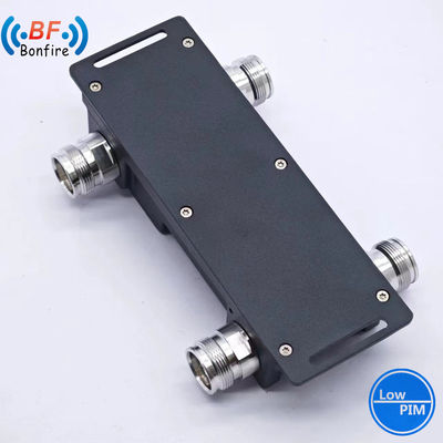 200W 4.3-10-F/DIN-F/N-F 2X2 698-4000MHz Hybrid Combiner with 2.000kg Package Gross Weight