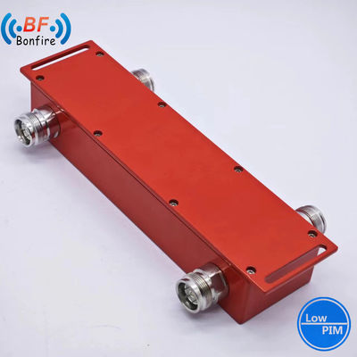 Black UHF 3dB Das Hybrid Combiner 698-4000MHz 2 in 2 out Hybrid Coupler 4.3-10 Female