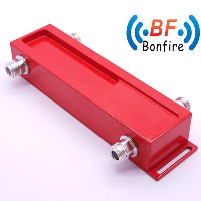 160dbc 500W N Type 698-3800MHz 2X2 Indoor Red Color Hybrid Coupler for Ibs/Das Projects