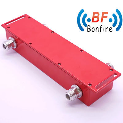 160dbc 500W N Type 698-3800MHz 2X2 Indoor Red Color Hybrid Coupler for Ibs/Das Projects