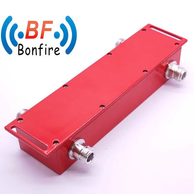 160dbc 500W N Type 698-3800MHz 2X2 Indoor Red Color Hybrid Coupler for Ibs/Das Projects