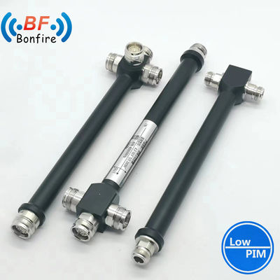 2way RF Power Divider Combiner with N-F/4.3-10-F/DIN-F Interface and 698-3800MHz Range