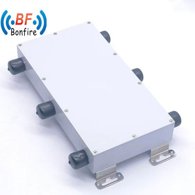 22.00cm * 10.00cm * 2.00cm 698-4000MHz Hybrid Coupler 3 X3 4.3-10 Female Connector