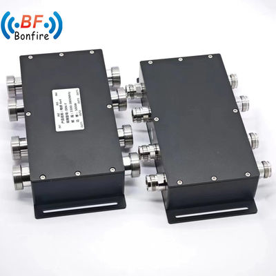 RF Hybrid Combiner Hybrid Coupler 4*4 617-3800MHz 7/16 DIN Female with N-F Interface