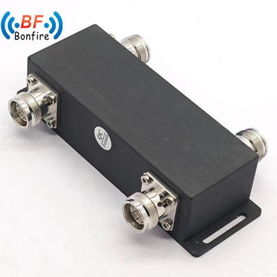 DQ-XXXXX High Power RF Hybrid Couplers Combiner 3 in 3 out 617-3800MHz Red Customized