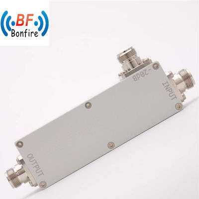 Indoor/Outdoor IP65 N Type RF Coupler Pulse Directional Coupler for Das 698-4000MHz