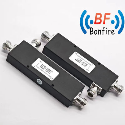 Broadband 698 3800MHz Directional Coupler for Television Signal Red Customized Design