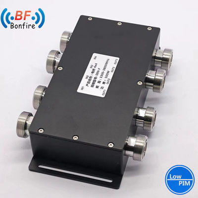 Low Pim -160dbc 4X4 617-3800MHz RF Hybrid Combiner for Customized Black DIN-F/4.3-10-F/N-F