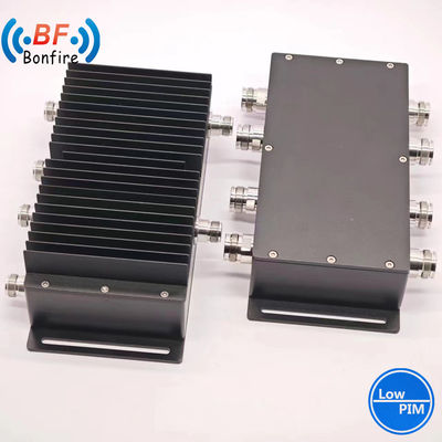 Low Pim -160dbc 4X4 617-3800MHz RF Hybrid Combiner for Customized Black DIN-F/4.3-10-F/N-F