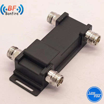 Customized 5g 4 in 4 out 617-3800MHz N Type RF Hybrid Combiner 4.3-10-F Interface