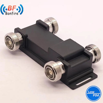 Customized 5g 4 in 4 out 617-3800MHz N Type RF Hybrid Combiner 4.3-10-F Interface