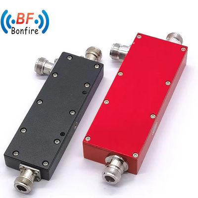 10dB 698MHz-3800MHz Cavity Directional Coupler with Low Insertion Loss and 300W Coupling Degree