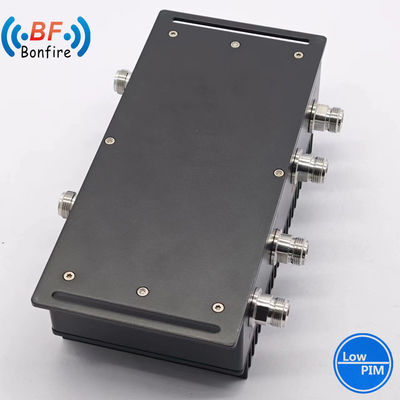 698-3800MHz UHF 4 in 2 out RF Hybrid Coupler or Hybrid Combiner for Materials 400-470MHz