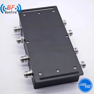 4.3-10-F/DIN-F/N-F Interface VHF RF Hybrid Combiner 698-3800MHz 4 Way Hybrid Coupler