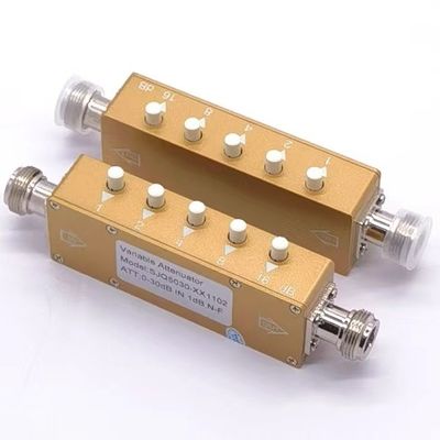 2W 5W 10W RF Variable Attenuator DC-3000MHz N-F Package Size 16.00cm * 5.00cm * 2.00cm