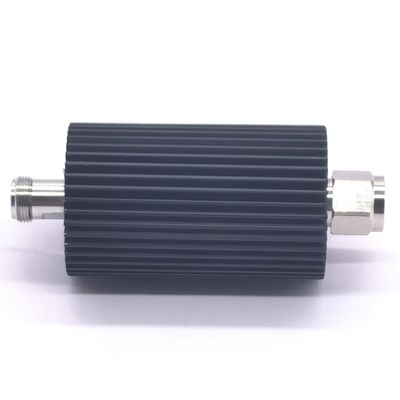50W Coaxial Attenuator RF Attenuator DC-3800MHz Grey for Project Delivery Capability