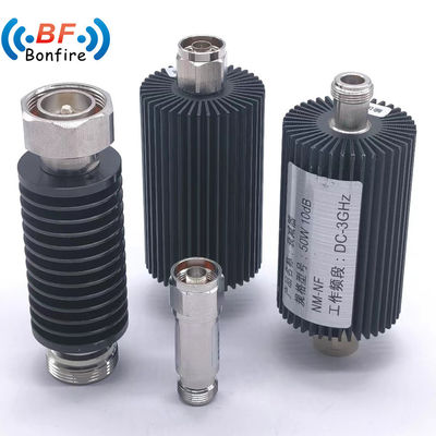 DC-3GHz 2W RF 3dB Coaxial Fixed Attenuator with N Male to Female Connector and Solution
