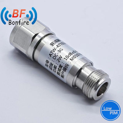 10-Day Lead Time 100W DC-6GHz 10dB-40dB RF Coaxial Attenuator for IP65 Indoor/Outdoor