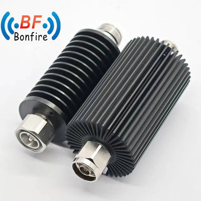 Grey DC-3800MHz RF Coaxial Attenuator 40dB N Type Male to Female 10W Low Pim Attenuator