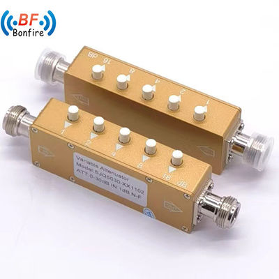 Step Attenuator for Smooth Signal Control in DC-3000MHz 5W 10W RF Variable Attenuator