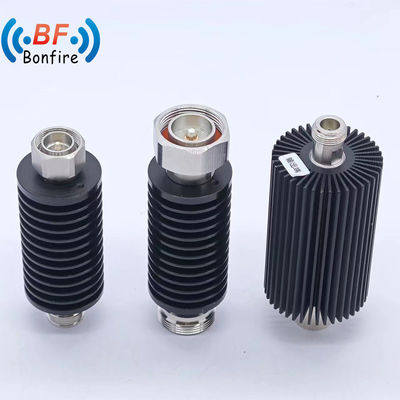 Black DC-3800MHz Microwave Communications RF Coaxial Attenuator Adjustable Attenuator
