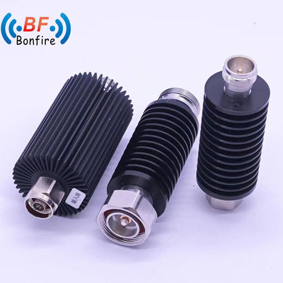 Black DC-3800MHz Microwave Communications RF Coaxial Attenuator Adjustable Attenuator