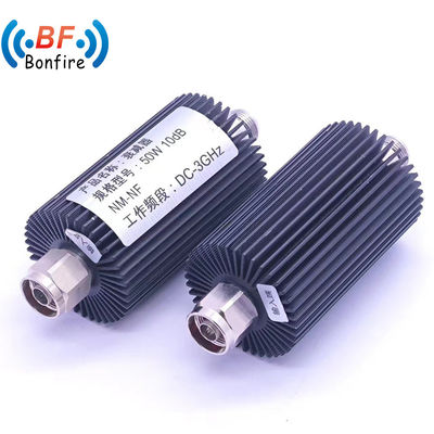 Package Gross Weight 0.450kg 100/200W High Power DC-3800MHz Fixed Coaxial Attenuator