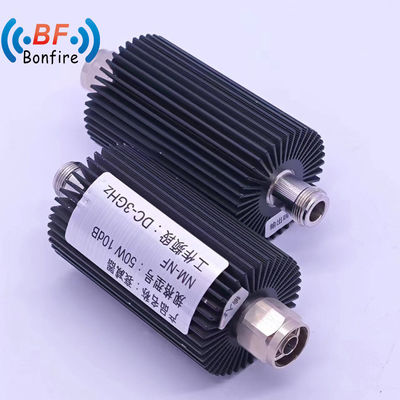 Package Gross Weight 0.450kg 100/200W High Power DC-3800MHz Fixed Coaxial Attenuator