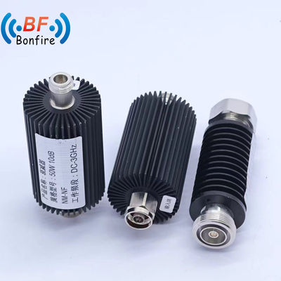 200W Coaxial Attenuator N-Jk 10dB Male to Female RF Attenuators 50ohm DC-3800MHz