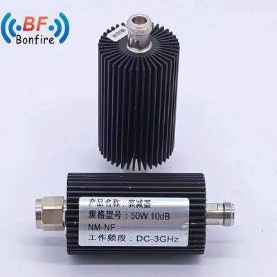 Interface in N-M/out N-F Custom Attenuator RF Coaxial Attenuator 5W 3-40 dB Adjustable